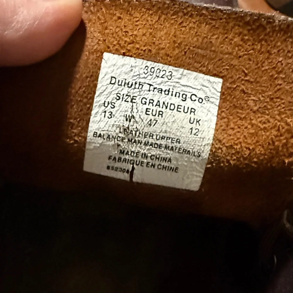 DULUTH trading co mens boots Leather chukka shoes 13 style‎ 39023 A27